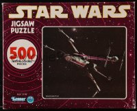 4g0414 STAR WARS Kenner jigsaw puzzle 1977 Lucas classic sci-fi epic, TIE fighter vs. X-Wing!