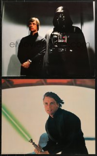 4g0404 RETURN OF THE JEDI 9 color 16x20 stills 1983 George Lucas classic, great scenes & portraits!