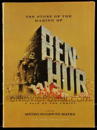 4g1247 BEN-HUR softcover souvenir program book 1960 Charlton Heston, William Wyler classic epic!