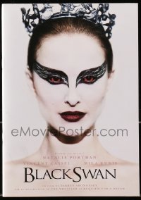 4g1214 BLACK SWAN French souvenir program book 2011 ballet dancer Natalie Portman, Darren Aronofsky!