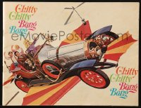 4g1172 CHITTY CHITTY BANG BANG English souvenir program book 1969 Dick Van Dyke, Sally Ann Howes