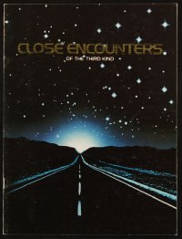 4g1264 CLOSE ENCOUNTERS OF THE THIRD KIND souvenir program book 1977 Steven Spielberg classic!