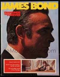 4g1176 DIAMONDS ARE FOREVER English souvenir program book 1971 Connery as Bond, country of origin!