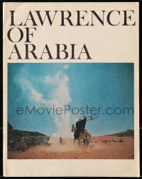 4g1190 LAWRENCE OF ARABIA English souvenir program book 1963 David Lean classic, Peter O'Toole