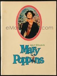 4g1334 MARY POPPINS 48pg souvenir program book 1964 Julie Andrews & Dick Van Dyke, Disney classic!