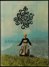 4g1378 SOUND OF MUSIC 52pg souvenir program book 1965 Julie Andrews, Robert Wise musical classic!