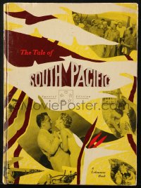 4g1379 SOUTH PACIFIC hardcover souvenir program book 1959 Rodgers & Hammerstein, special edition!