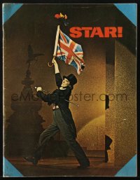 4g1202 STAR English souvenir program book 1968 Julie Andrews as Gertrude Lawrence, Hirschfeld art!