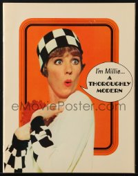 4g1399 THOROUGHLY MODERN MILLIE souvenir program book 1967 Julie Andrews, Mary Tyler Moore, Channing
