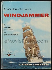 4g1410 WINDJAMMER hardcover souvenir program book 1958 sailing documentary by Louis De Rochemont!
