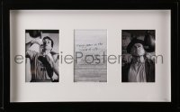 4g0297 ROCKY framed photos 1976 two photos of young and recent boxer Sylvester Stallone!