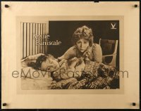 4g0355 BESSIE BARRISCALE personality poster 1920s the leading lady over sick child, ultra-rare!