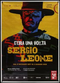 4g0071 C'ERA UNA VOLTA SERGIO LEONE 39x55 Italian museum/art exhibition 2019 different Eastwood art!