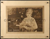 4g0360 GRACE DARMOND personality poster 1920s great waist-high portrait of the star, ultra-rare!
