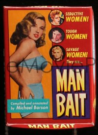 4g0441 MAN BAIT set of 36 3x4 trading cards 1990s seductive, tough & savage women, sexy poster art!