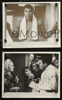 4g0963 GREATEST presskit w/ 10 stills 1977 great images of heavyweight boxing champ Muhammad Ali!