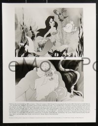4g1051 LITTLE MERMAID presskit w/ 5 stills 1989 great images of Ariel & cast, Disney cartoon!