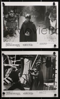 4g1089 RETURN OF THE JEDI presskit w/ 16 stills 1983 George Lucas sci-fi classic, great images!