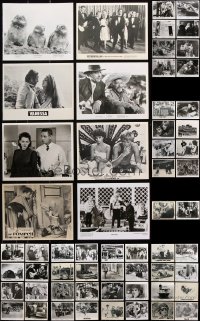 4h0486 LOT OF 66 8X10 STILLS 1960s-1970s great scenes from a variety of different movies!
