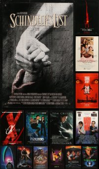4h0438 LOT OF 66 UNFOLDED MINI POSTERS 1990 - 2003 great images from a variety of different movies!