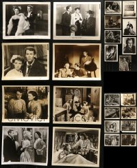 4h0523 LOT OF 24 1940S 8X10 STILLS 1940s great scenes from a variety of different movies!