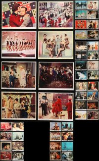 4h0494 LOT OF 56 REPRO COLOR ENGLISH AND U.S. 8X10 STILLS 2000s cool movie scenes!