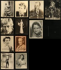 4h0542 LOT OF 11 BOARD MOUNTED 8X10 STILLS AND OTHER PHOTOS 1930s-1980s portraits of top stars!
