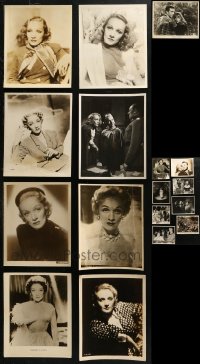 4h0529 LOT OF 17 MARLENE DIETRICH 8X10 STILLS 1930s-1950s great portraits & movie scenes!