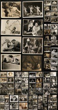 4h0457 LOT OF 100 8X10 STILLS 1930s-1980s great scenes from a variety of different movies!