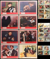 4h0222 LOT OF 36 HORROR/SCI-FI LOBBY CARDS 1960s incomplete sets from several different movies!