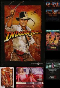 4h0844 LOT OF 6 UNFOLDED MISCELLANEOUS POSTERS 1980s-2010s a variety of cool movie images!