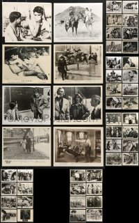 4h0495 LOT OF 56 8X10 STILLS 1960s-1970s great scenes from a variety of different movies!