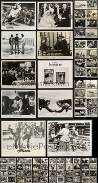 4h0465 LOT OF 88 8X10 STILLS 1960s-1970s great scenes from a variety of different movies!