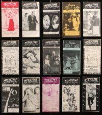 4h0555 LOT OF 15 MOVIETIME LOCAL THEATER PROGRAMS 1949-1950 a variety of movie images!