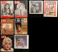 4h0972 LOT OF 8 MAGAZINES 1940s-2000s filled with great images & information!