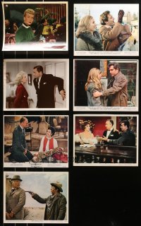 4h0548 LOT OF 7 COLOR 8X10 STILLS 1940s-1970s great scenes from a variety of different movies!