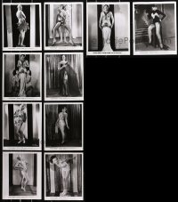 4h0543 LOT OF 10 FOOTLIGHT PARADE REPRO 8X10 STILLS 1980s wonderful portraits of sexy showgirls!