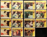 4h0237 LOT OF 15 LOVER COME BACK LOBBY CARDS 1962 Rock Hudson, Doris Day, Tony Randall