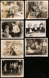 4h0547 LOT OF 7 MARY PICKFORD 8X10 STILLS 1920s-1940s portraits of the legendary silent actress!