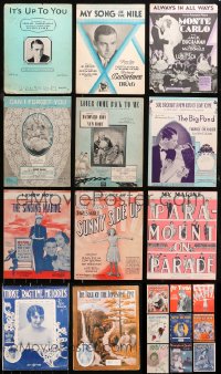 4h0263 LOT OF 20 SHEET MUSIC 1910s-1930s a great variety of different songs!