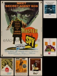 4h0293 LOT OF 6 1960S 30X40S 1960s great images from a variety of different movies!