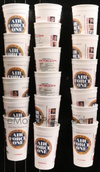 4h0306 LOT OF 18 AIR FORCE ONE DRINK CUPS 1997 The Official Beverage Cup!