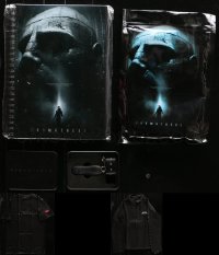 4h0329 LOT OF 4 PROMETHEUS MOVIE PROMO ITEMS 2012 cool shirt, jacket, notebook & more!