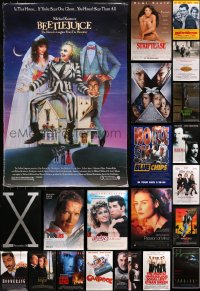 4h0881 LOT OF 23 UNFOLDED SINGLE-SIDED 27X40 ONE-SHEETS 1990s-2000s cool movie images!