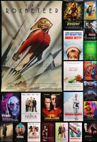 4h0870 LOT OF 25 UNFOLDED MOSTLY DOUBLE-SIDED 27X40 ONE-SHEETS 1990s-2000s cool movie images!