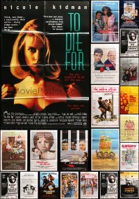 4h0055 LOT OF 66 FOLDED ONE-SHEETS 1970s-2000s great images from a variety of different movies!