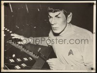 4j0584 STAR TREK 18x23 commercial poster 1960s horizontal close-up of First Officer Mr. Spock!