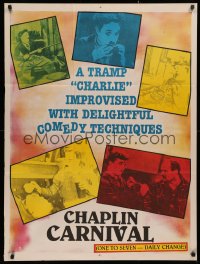 4j0031 CHAPLIN CARNIVAL Indian 1960s Charlie Chaplin film festival!