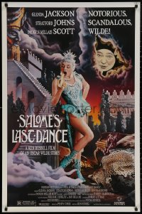 4j1072 SALOME'S LAST DANCE 1sh 1988 Ken Russell, sexy Imogen Millais-Scott w/banana!