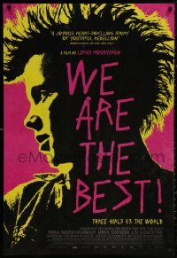 4j1184 WE ARE THE BEST DS 1sh 2014 Lukas Moodysson's Vi Ar Bast, wild different punk rock image!